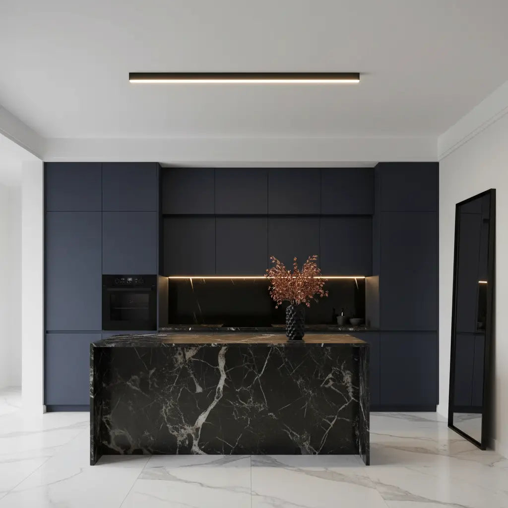 Plafondlamp Minimalistisch LED Dimbaar met Afstandsbediening en Instelbare Lichtkleur