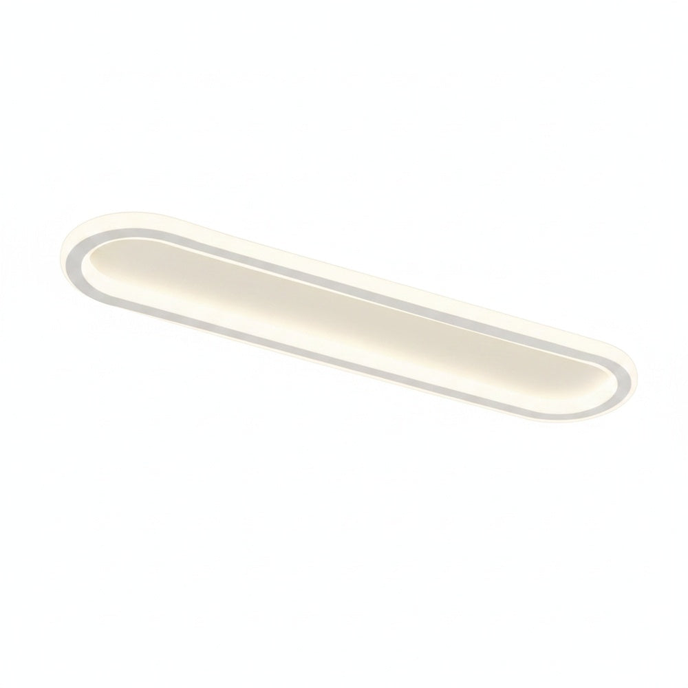 Plafondlamp Minimalistisch LED met Ovale Vorm en Ultra Dun Design