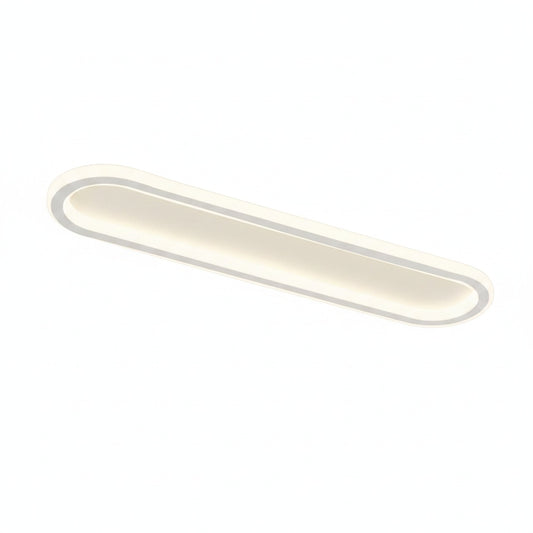 Plafondlamp Minimalistisch LED met Ovale Vorm en Ultra Dun Design