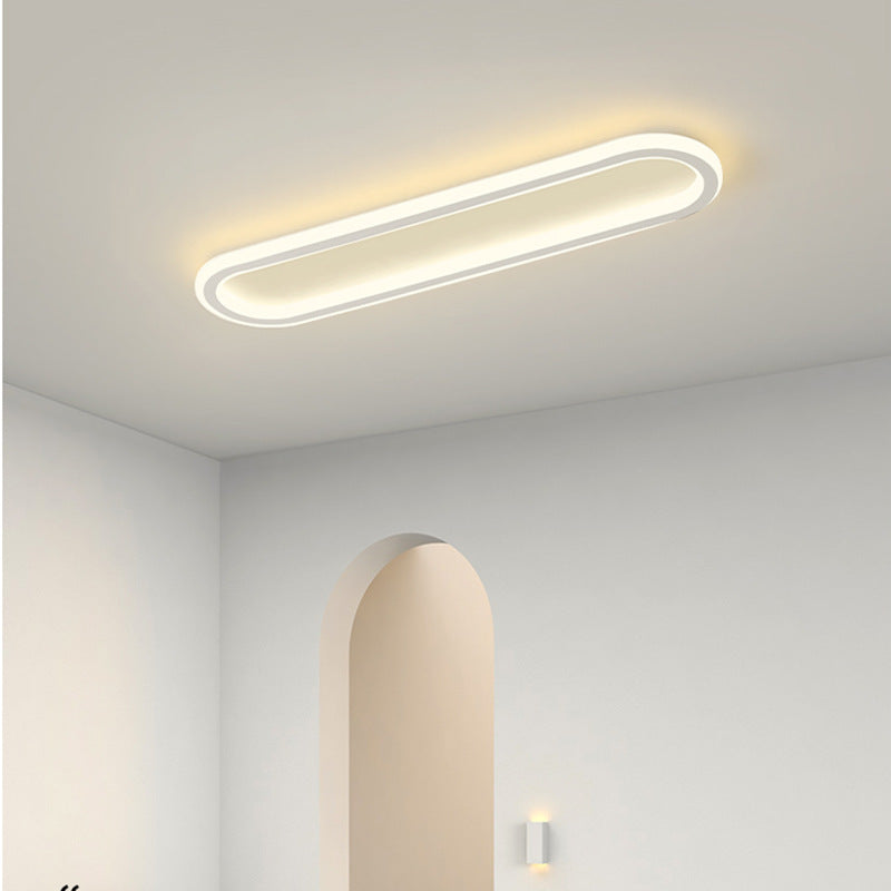 Plafondlamp Minimalistisch LED met Ovale Vorm en Ultra Dun Design