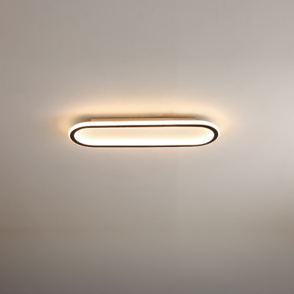 Plafondlamp Minimalistisch LED met Ovale Vorm en Ultra Dun Design
