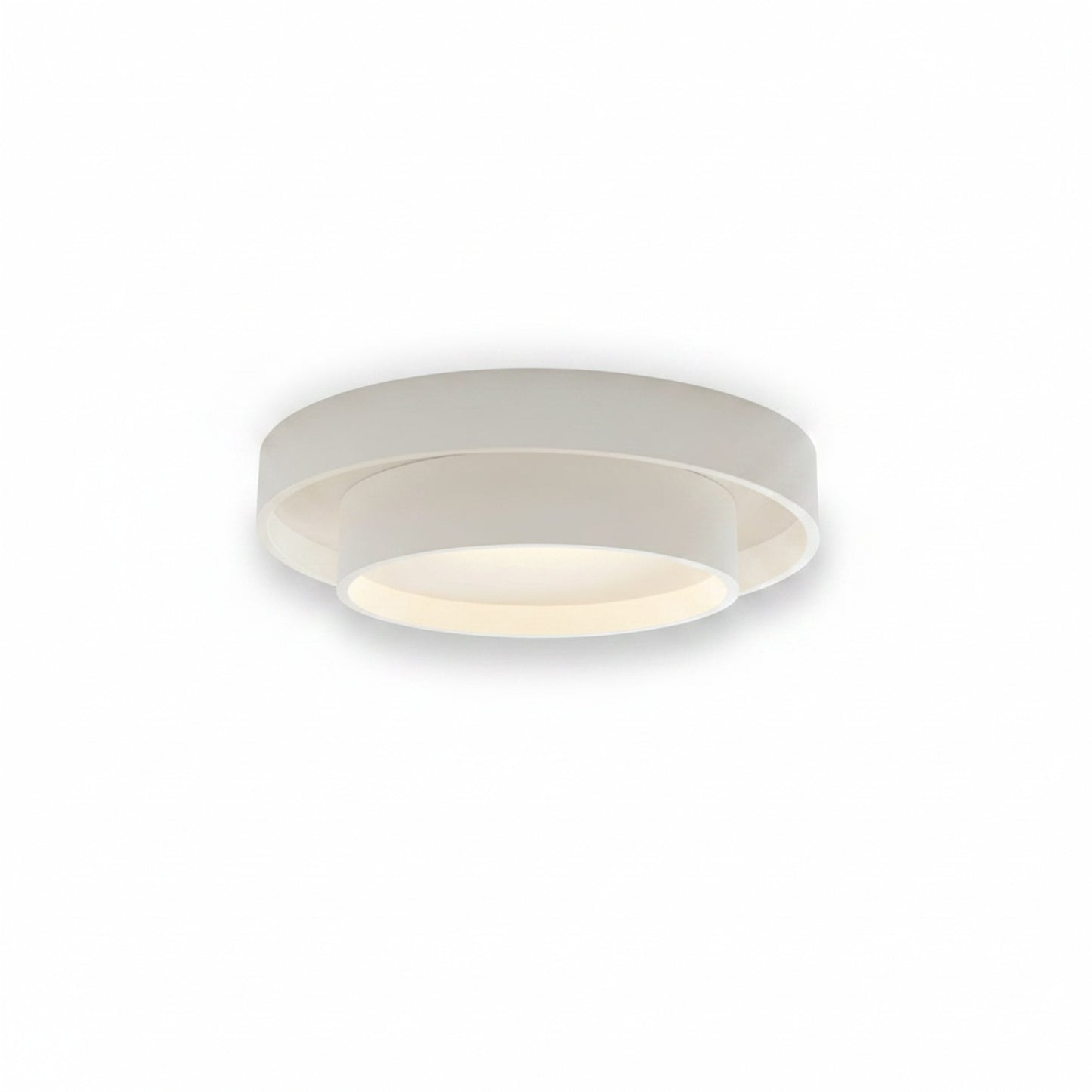Plafondlamp Minimalistisch met Dubbele Ring en Geïntegreerde LED