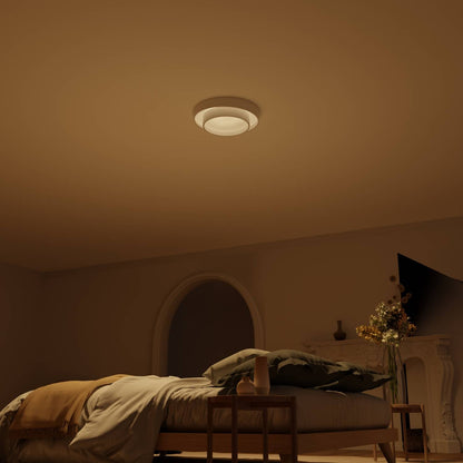 Plafondlamp Minimalistisch met Dubbele Ring en Geïntegreerde LED