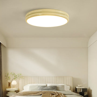 Plafondlamp Minimalistisch met Dubbele Ring en Rond Acryl Diffusor