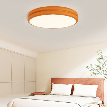 Plafondlamp Minimalistisch met Dubbele Ring en Rond Acryl Diffusor