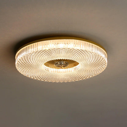 Plafondlamp Minimalistisch met Gestructureerd Acryl Diffuser en Geïntegreerde LED