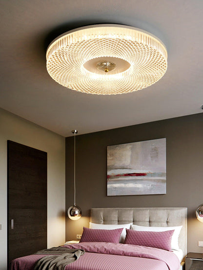 Plafondlamp Minimalistisch met Gestructureerd Acryl Diffuser en Geïntegreerde LED