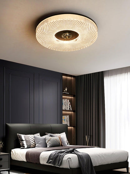 Plafondlamp Minimalistisch met Gestructureerd Acryl Diffuser en Geïntegreerde LED