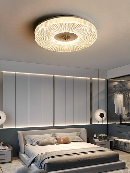 Plafondlamp Minimalistisch met Gestructureerd Acryl Diffuser en Geïntegreerde LED