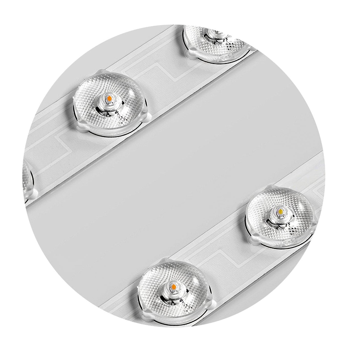 Plafondlamp Minimalistisch met Gestructureerd Acryl Diffuser en Geïntegreerde LED