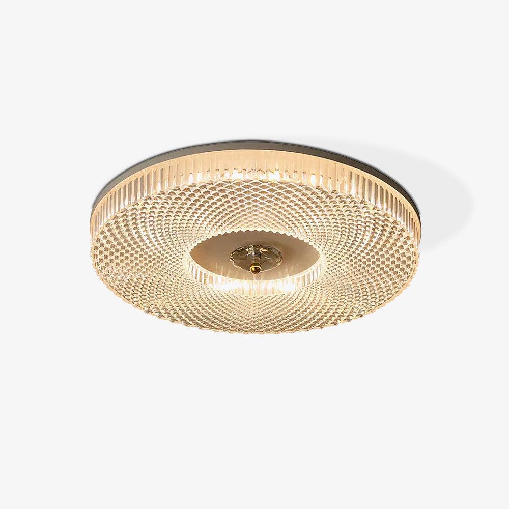 Plafondlamp Minimalistisch met Gestructureerd Acryl Diffuser en Geïntegreerde LED