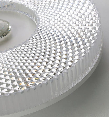 Plafondlamp Minimalistisch met Gestructureerd Acryl Diffuser en Geïntegreerde LED