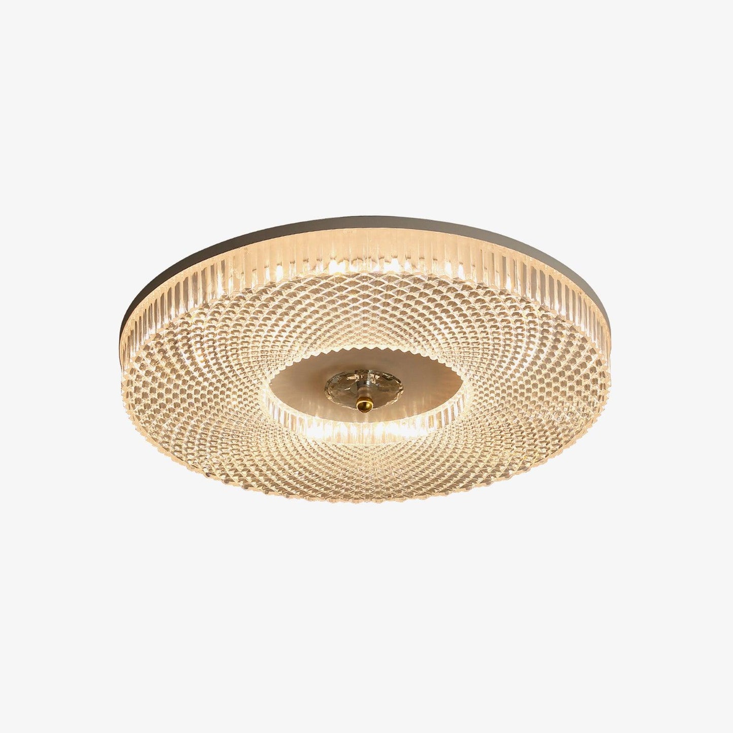 Plafondlamp Minimalistisch met Gestructureerd Acryl Diffuser en Geïntegreerde LED