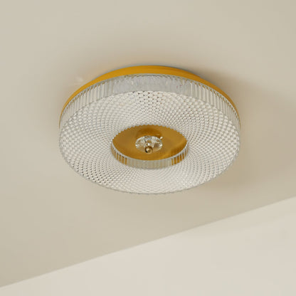 Plafondlamp Minimalistisch met Gestructureerd Acryl Diffuser en Geïntegreerde LED