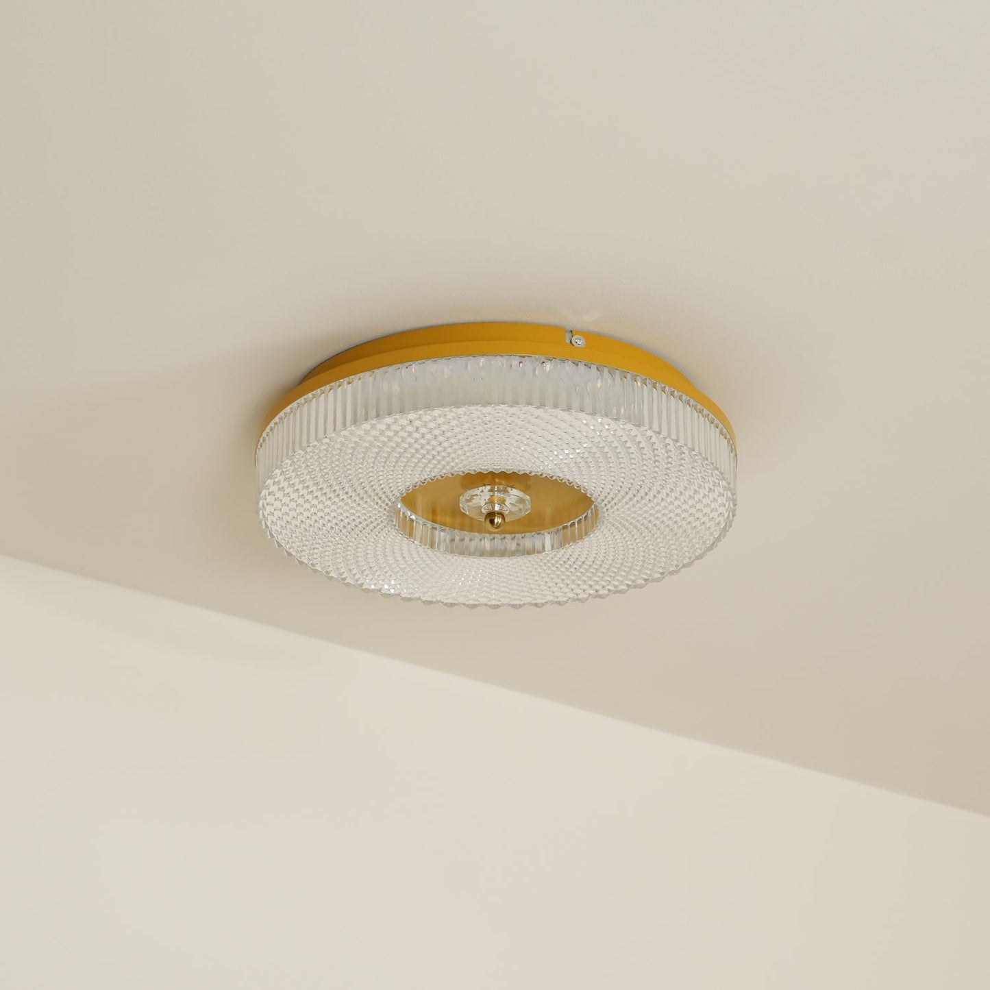 Plafondlamp Minimalistisch met Gestructureerd Acryl Diffuser en Geïntegreerde LED