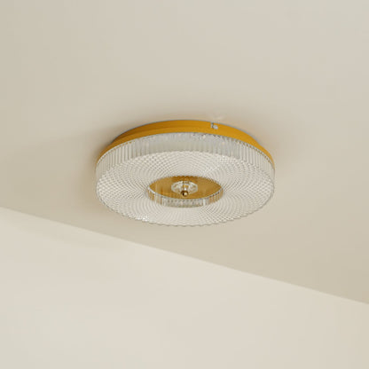 Plafondlamp Minimalistisch met Gestructureerd Acryl Diffuser en Geïntegreerde LED