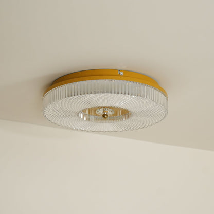 Plafondlamp Minimalistisch met Gestructureerd Acryl Diffuser en Geïntegreerde LED