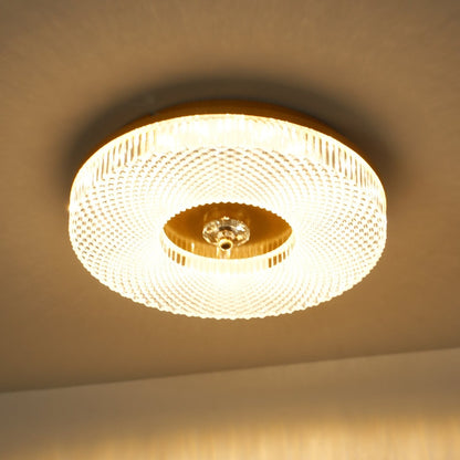 Plafondlamp Minimalistisch met Gestructureerd Acryl Diffuser en Geïntegreerde LED