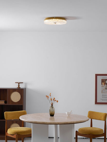Plafondlamp Minimalistisch met Gestructureerd Acryl Diffuser en Geïntegreerde LED