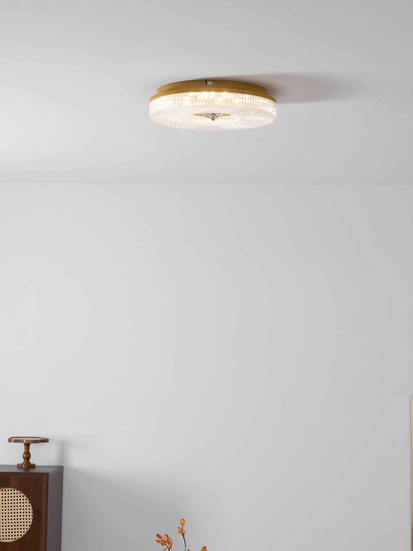 Plafondlamp Minimalistisch met Gestructureerd Acryl Diffuser en Geïntegreerde LED