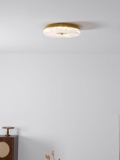 Plafondlamp Minimalistisch met Gestructureerd Acryl Diffuser en Geïntegreerde LED