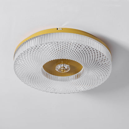 Plafondlamp Minimalistisch met Gestructureerd Acryl Diffuser en Geïntegreerde LED