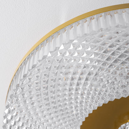 Plafondlamp Minimalistisch met Gestructureerd Acryl Diffuser en Geïntegreerde LED