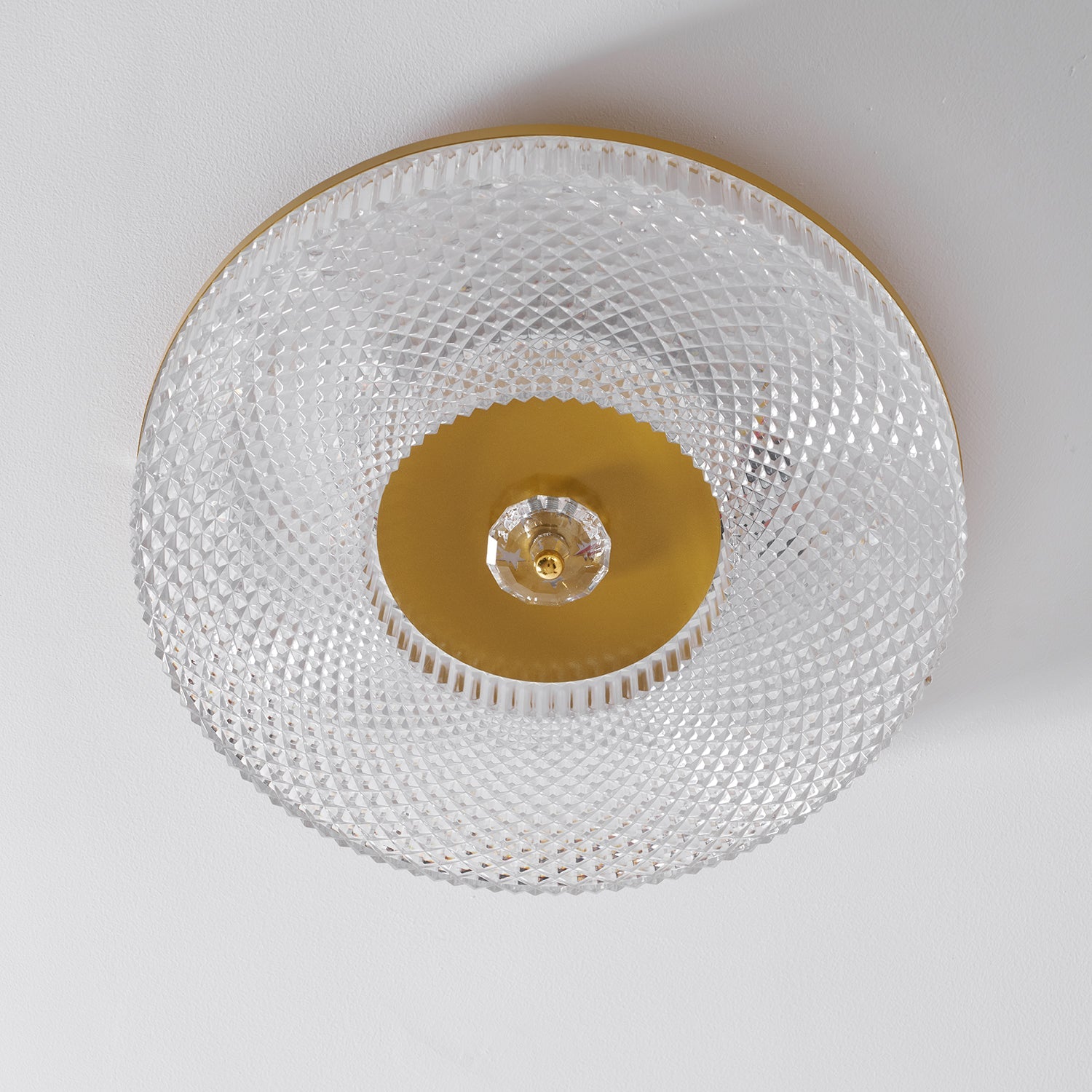Plafondlamp Minimalistisch met Gestructureerd Acryl Diffuser en Geïntegreerde LED