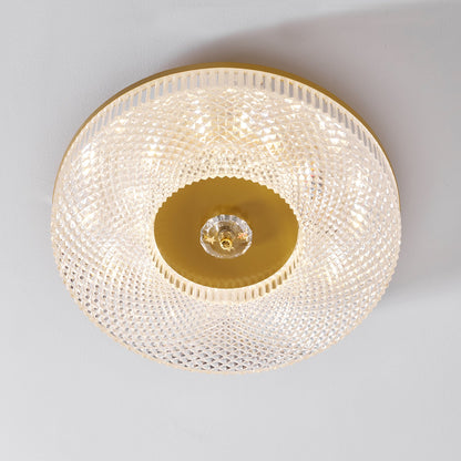 Plafondlamp Minimalistisch met Gestructureerd Acryl Diffuser en Geïntegreerde LED