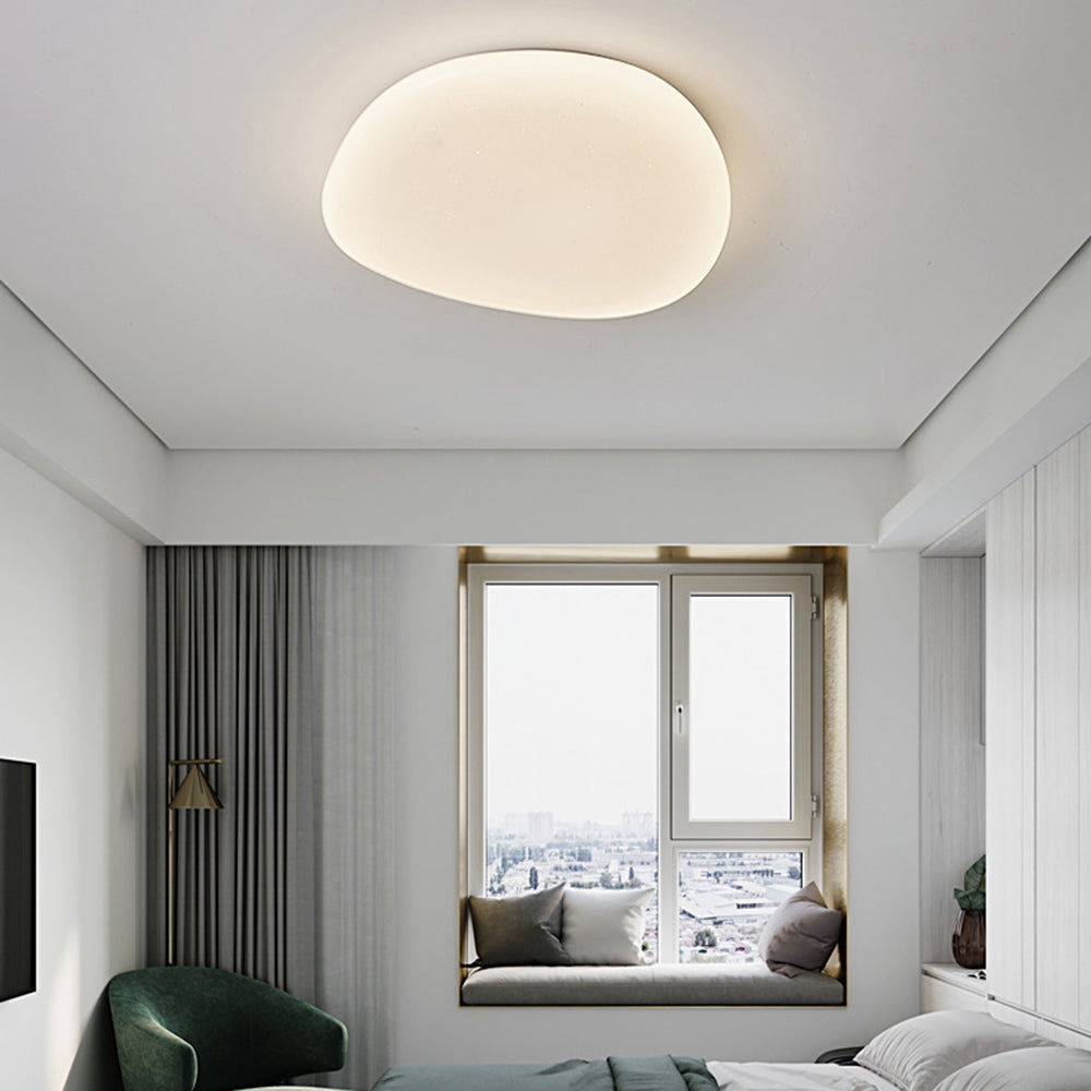 Plafondlamp Minimalistisch met Kiezelvorm en Dimbare LED