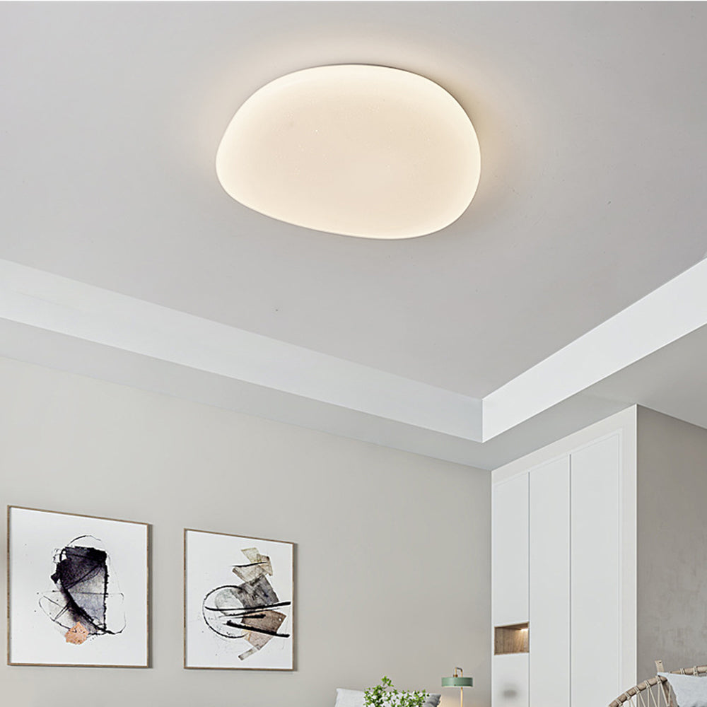 Plafondlamp Minimalistisch met Kiezelvorm en Dimbare LED