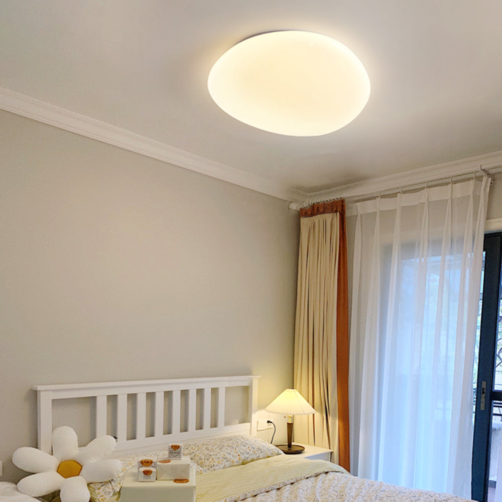 Plafondlamp Minimalistisch met Kiezelvorm en Dimbare LED