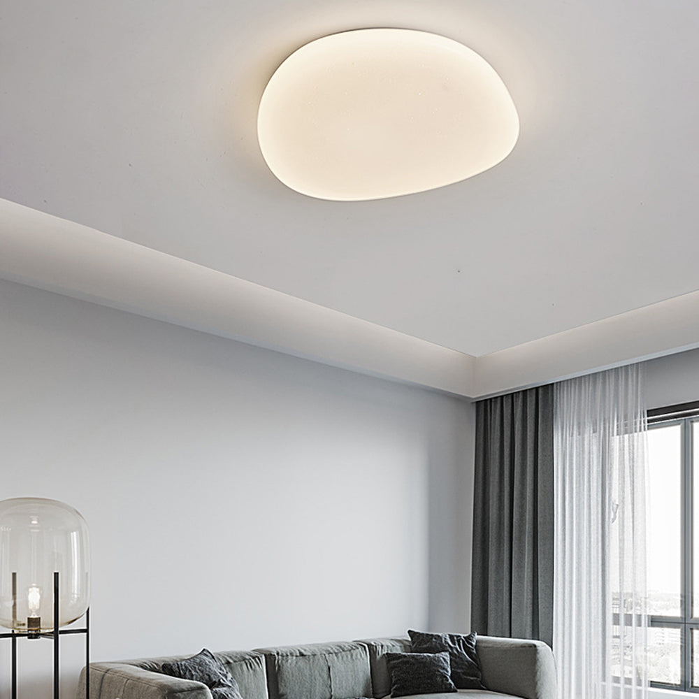 Plafondlamp Minimalistisch met Kiezelvorm en Dimbare LED