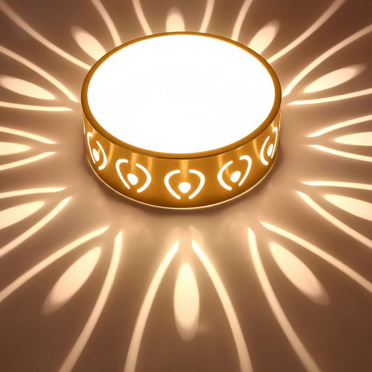 Plafondlamp Minimalistisch met Sierrand en Decoratief Lichtpatroon Hal