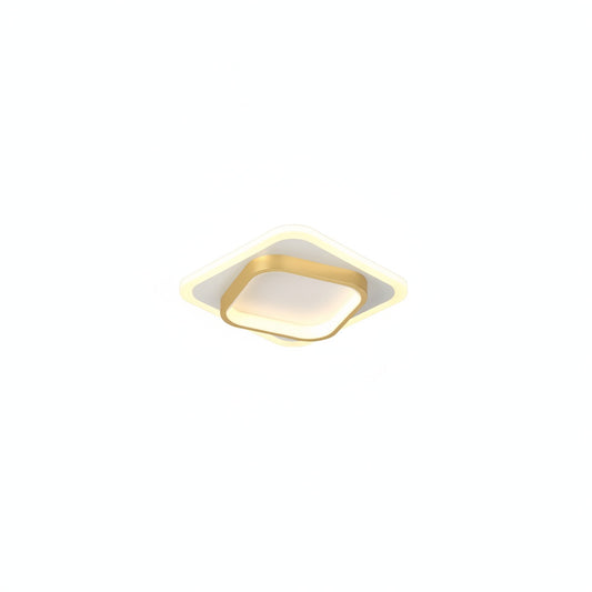 Plafondlamp Modern LED met Dubbel Vierkant Frame voor Hal en Slaapkamer