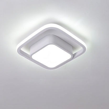Plafondlamp Modern met Dubbele Ring en Geïntegreerde LED