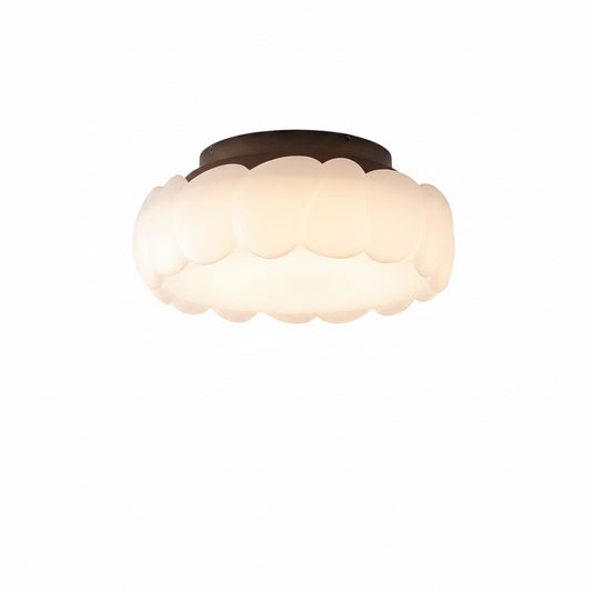 Plafondlamp Modern met Golvende Kap en Geïntegreerde LED