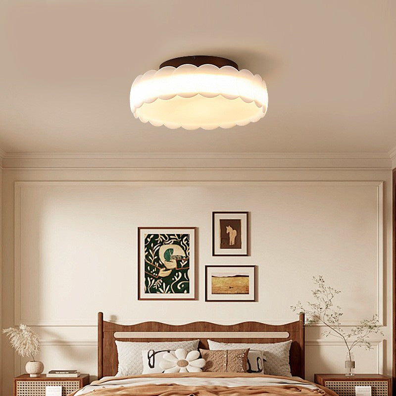Plafondlamp Modern met Golvende Kap en Geïntegreerde LED