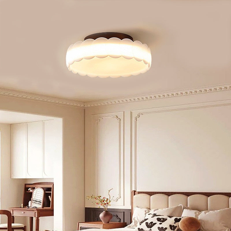 Plafondlamp Modern met Golvende Kap en Geïntegreerde LED