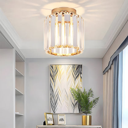Plafondlamp Modern met Kristallen Kap en E27 Fitting