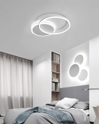 Plafondlamp Modern met Meerdere Ringen en Geïntegreerde LED Dimbaar