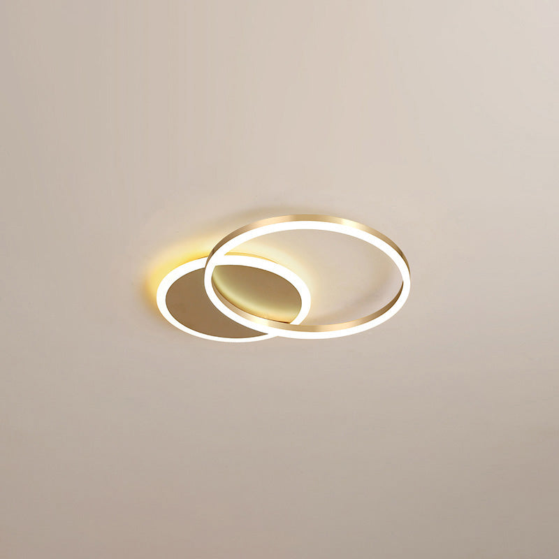 Plafondlamp Modern met Meerdere Ringen en Geïntegreerde LED Dimbaar