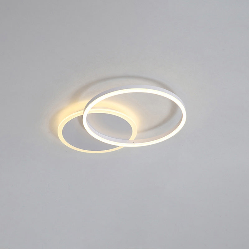 Plafondlamp Modern met Meerdere Ringen en Geïntegreerde LED Dimbaar