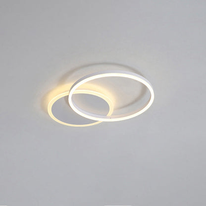 Plafondlamp Modern met Meerdere Ringen en Geïntegreerde LED Dimbaar