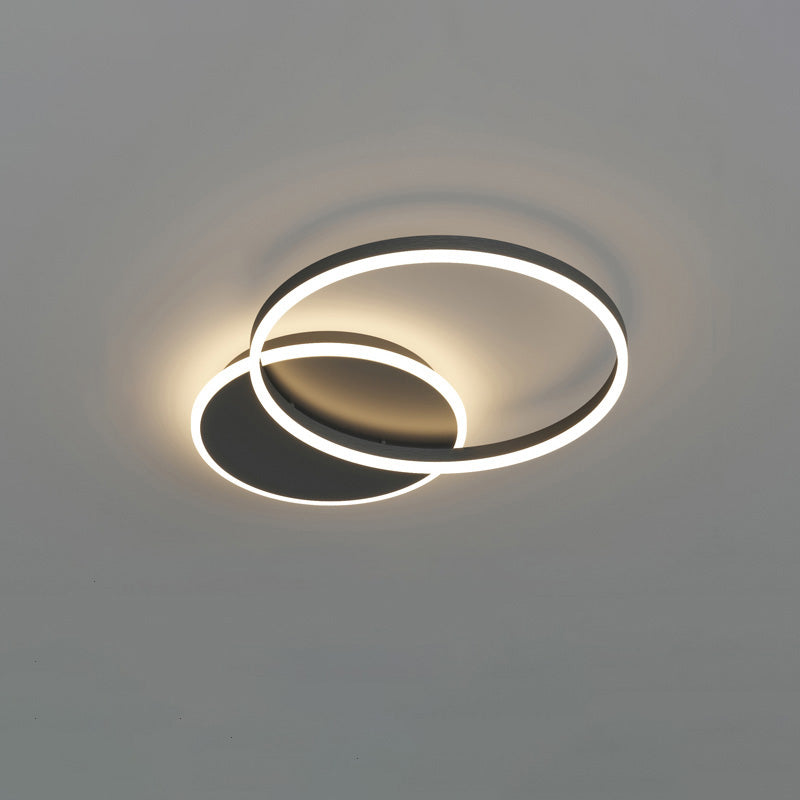 Plafondlamp Modern met Meerdere Ringen en Geïntegreerde LED Dimbaar