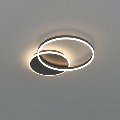 Plafondlamp Modern met Meerdere Ringen en Geïntegreerde LED Dimbaar