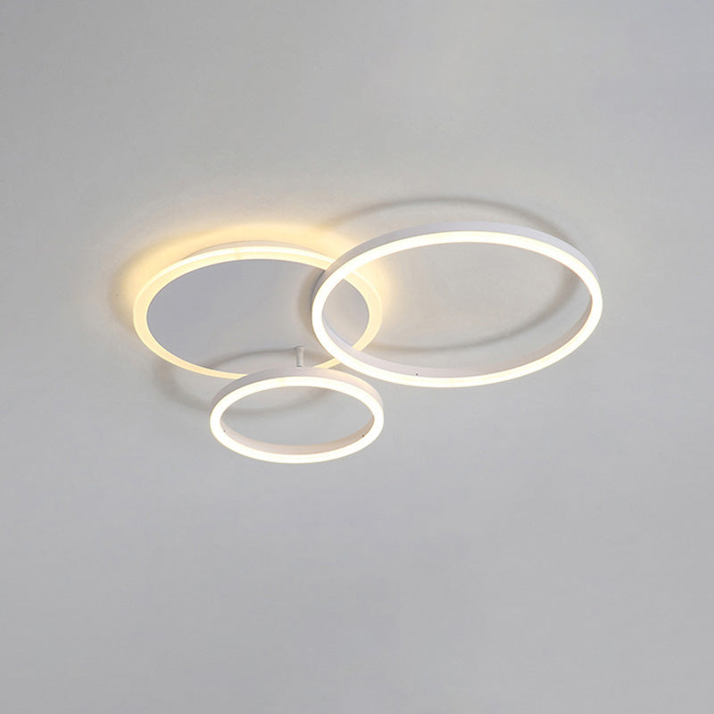 Plafondlamp Modern met Meerdere Ringen en Geïntegreerde LED Dimbaar