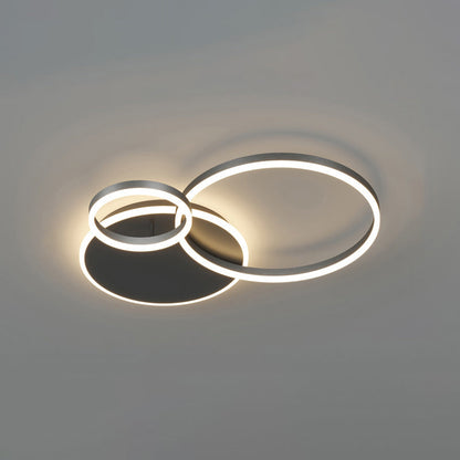 Plafondlamp Modern met Meerdere Ringen en Geïntegreerde LED Dimbaar