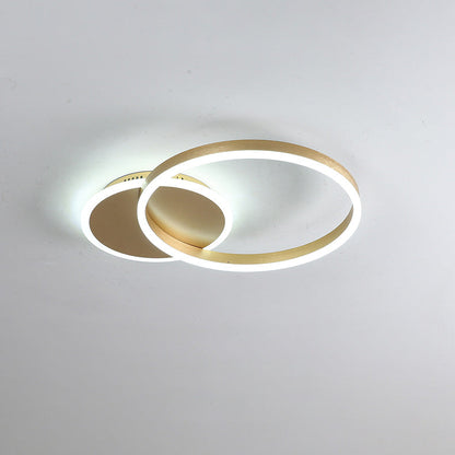 Plafondlamp Modern met Meerdere Ringen en Geïntegreerde LED Dimbaar