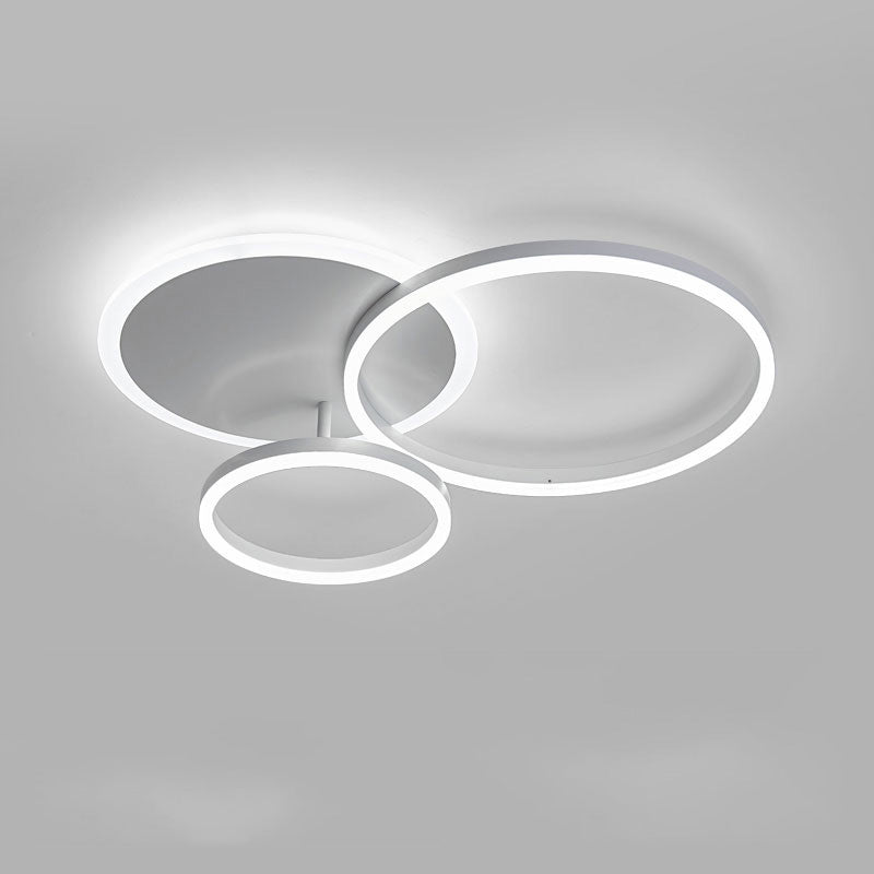 Plafondlamp Modern met Meerdere Ringen en Geïntegreerde LED Dimbaar